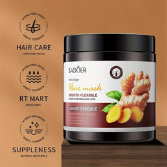 Ginger Essence Hair Serum Thicker Stronger Hair Men Women Nourish Regrow