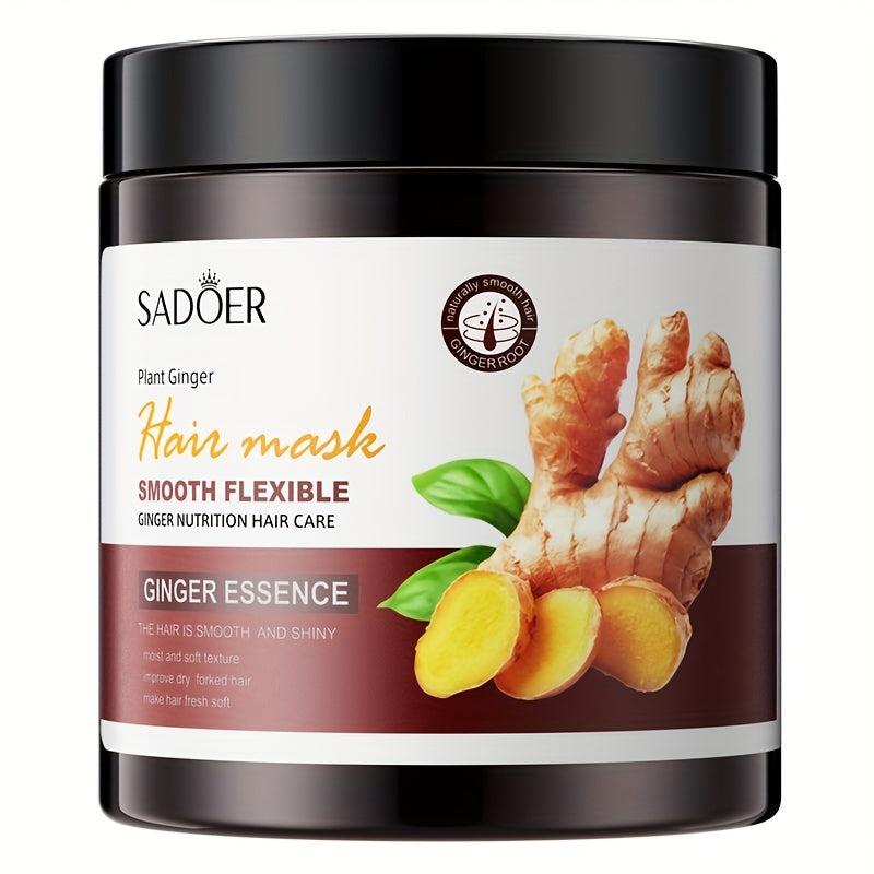 Ginger Essence Hair Serum Thicker Stronger Hair Men Women Nourish Regrow