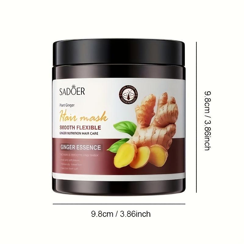 Ginger Essence Hair Serum Thicker Stronger Hair Men Women Nourish Regrow