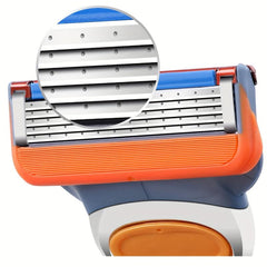 Classic Safety Razor Set with 8 Replacement Blades
