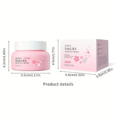 Sakura Essence Cream Daily Hydrating Face Cream With Niacinamide And Hyaluronate