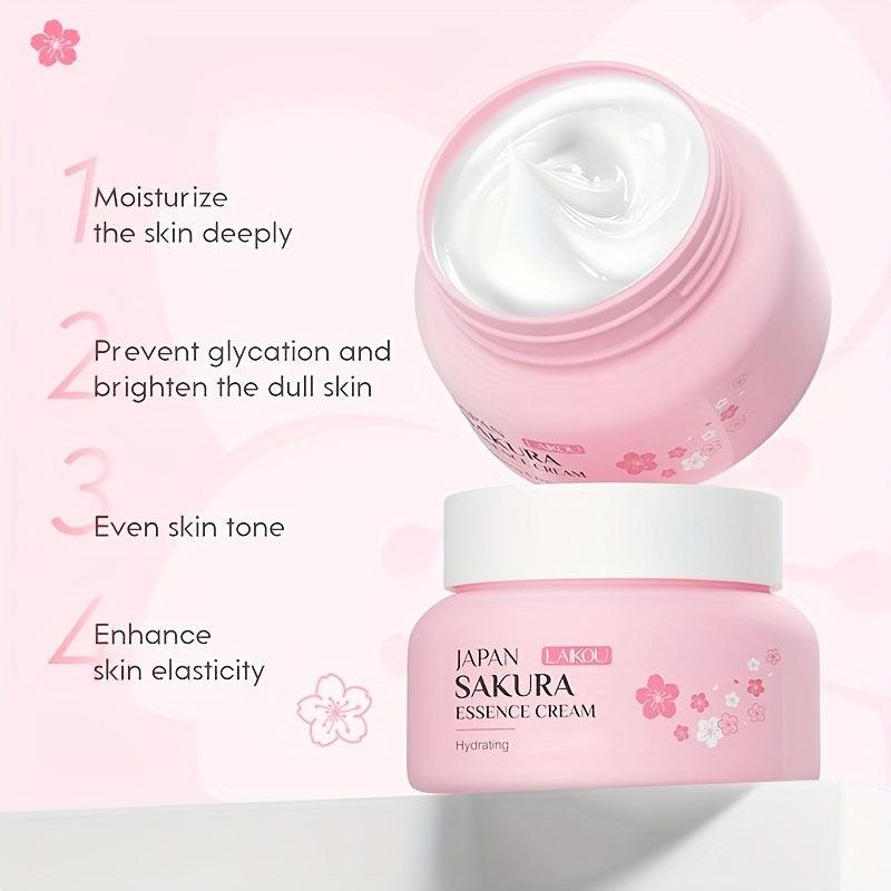 Sakura Essence Cream Daily Hydrating Face Cream With Niacinamide And Hyaluronate