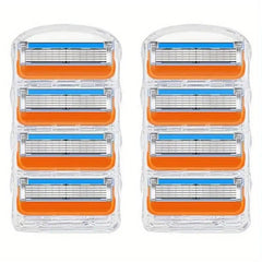 5 Layer Razor Blades 8 Replacement Blades Vintage Wet Shaving Safety Razor