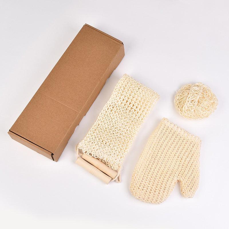 Exfoliating Bath Washcloth Towel Nylon Body Sponge
