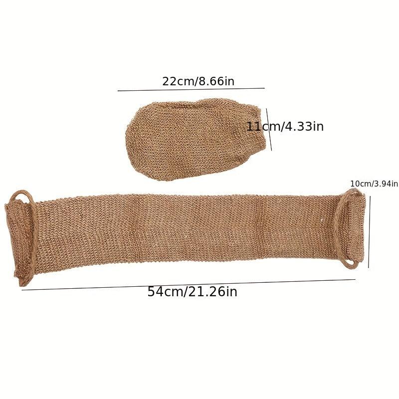 Exfoliating Bath Washcloth Towel Nylon Body Sponge