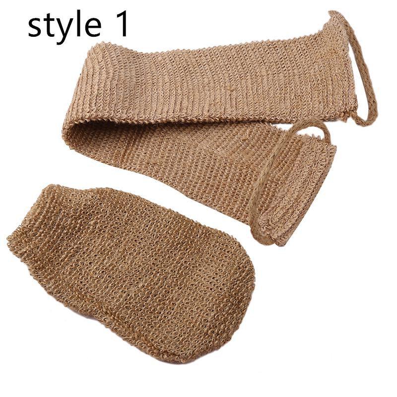 Exfoliating Bath Washcloth Towel Nylon Body Sponge
