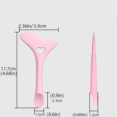 Silicone Eyeliner Makeup Stencils Wing Tips Mascara Drawing Lipstick Wearing Aid