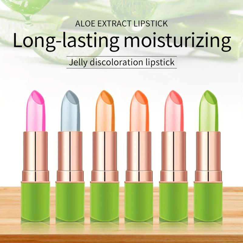 Aloe 7-Color Lipstick Moisturizing Hydrating Lip Balm