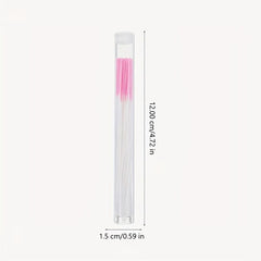 120pcs Earrings Hole Cleaner Disposable Ear Floss Ear Piercing Aftercare