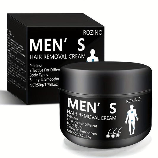 Men's Hair Removal Cream 50g Gentle & Moisturizing