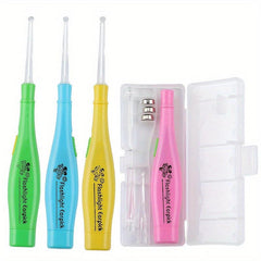 Ear Picking Tool Set with Light - 4 Boxes