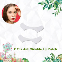 2Pcs Anti Wrinkle Lip Patch Silicone Sticker Safe Face Lifting Tools