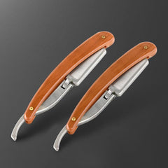Vintage Barber Blade Shaver For Men Zinc Alloy Shaving Throat Straight Cut