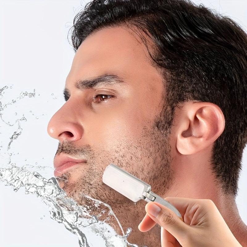Vintage Barber Blade Shaver For Men Zinc Alloy Shaving Throat Straight Cut