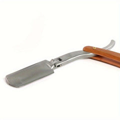 Vintage Barber Blade Shaver For Men Zinc Alloy Shaving Throat Straight Cut