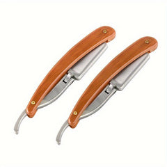 Vintage Barber Blade Shaver For Men Zinc Alloy Shaving Throat Straight Cut