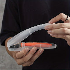 Travel Razor Case Portable Razor Holder Container