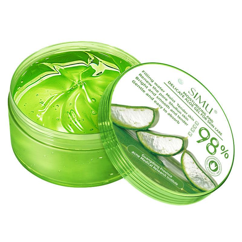 Aloe Gel Moisturizer for Delicate Skin Care