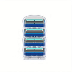 Classic 5-Layer Stainless Steel Manual Razor for Men