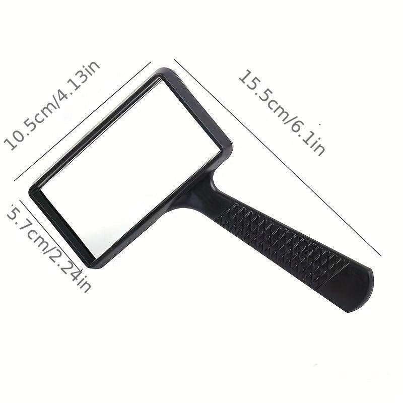 Old People Reading Magnifying Glass
