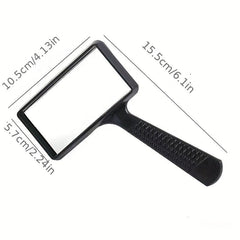 Old People Reading Magnifying Glass
