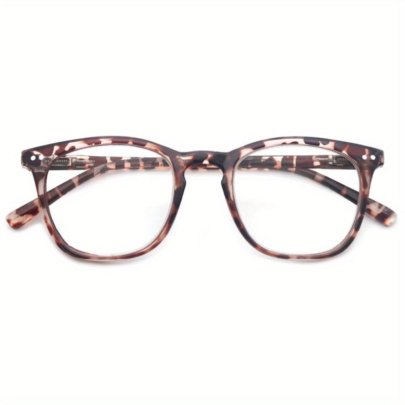 Men Women Oversize Round Readers Presbyopic Eyeglasses Diopter 1 0-2 5