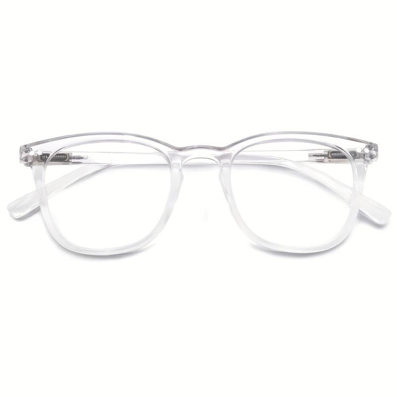 Men Women Oversize Round Readers Presbyopic Eyeglasses Diopter 1 0-2 5