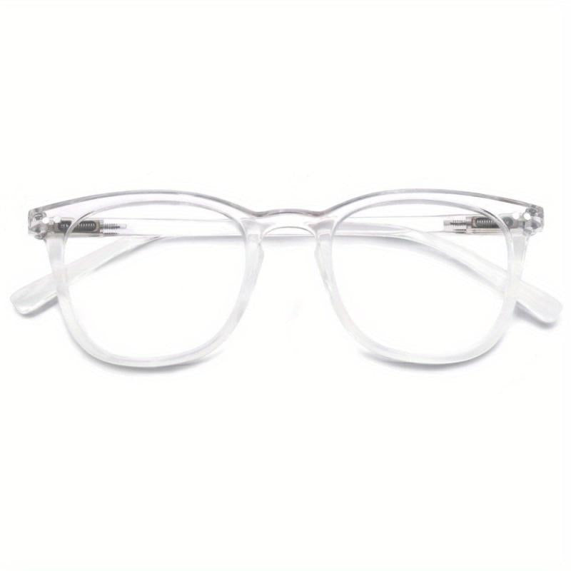 Men Women Oversize Round Readers Presbyopic Eyeglasses Diopter 1 0-2 5