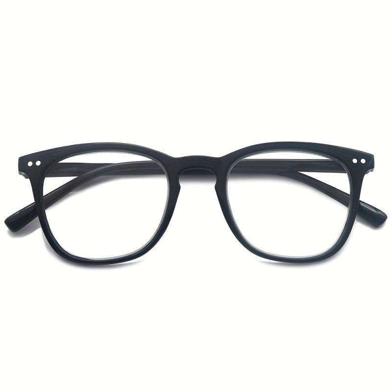 Men Women Oversize Round Readers Presbyopic Eyeglasses Diopter 1 0-2 5