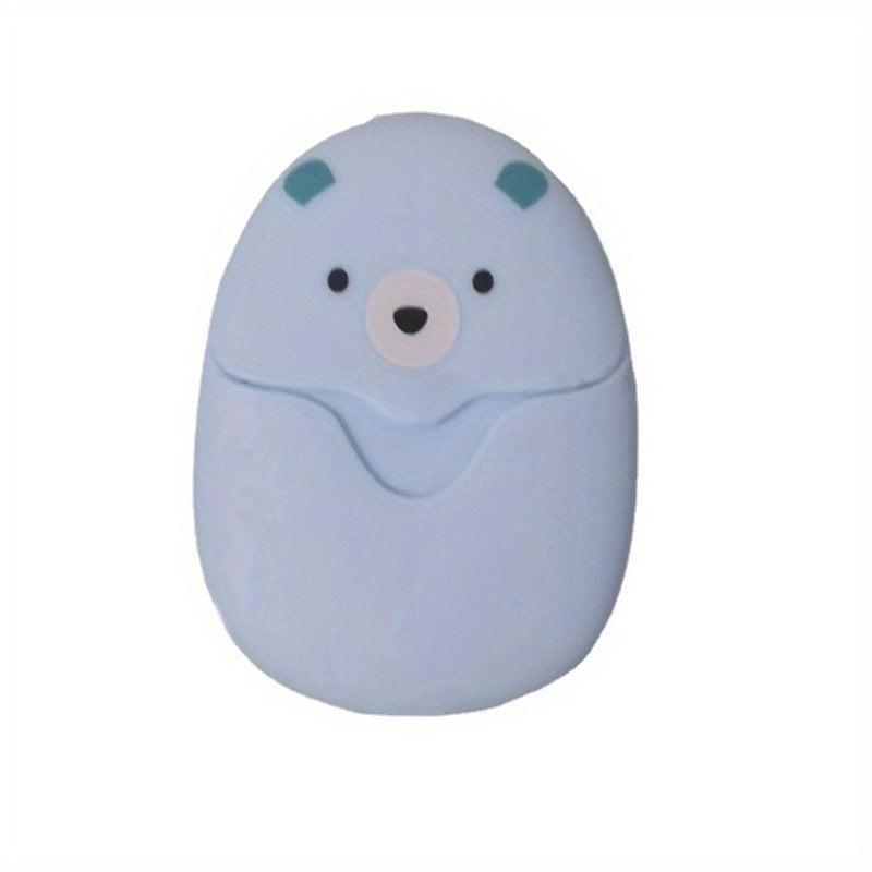 50pcs Disposable Soap Paper Travel Soap Paper Washing Hand Bath Clean
