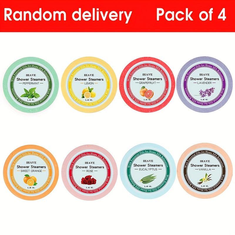 Shower Steamers 8 Scents Shower Bombs Self Care Set Women