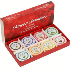 Shower Steamers 8 Scents Shower Bombs Self Care Set Women