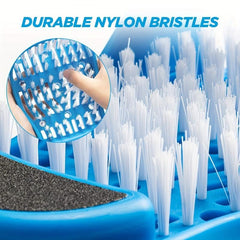Foot Washing Brush Foot Scrub Massager Dead Skin Remover with Suction Cup