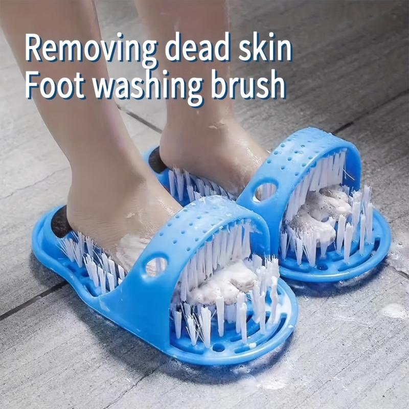 Foot Washing Brush Foot Scrub Massager Dead Skin Remover with Suction Cup