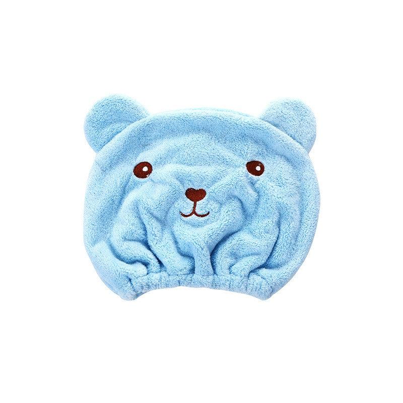 Cartoon Hair Towel Wrap For Women Microfiber Hair Turban Quick Drying