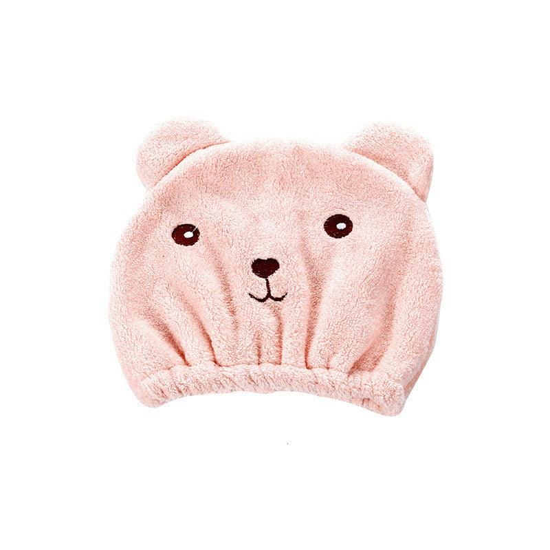 Cartoon Hair Towel Wrap For Women Microfiber Hair Turban Quick Drying