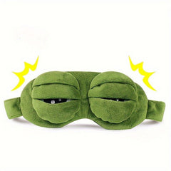 Frog 3D Eye Mask Cover for Restful Sleep