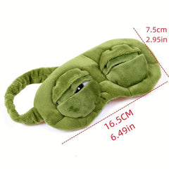 Frog 3D Eye Mask Cover for Restful Sleep