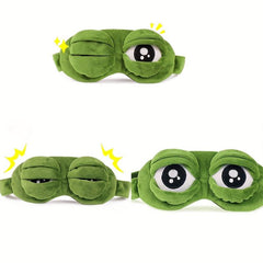 Frog 3D Eye Mask Cover for Restful Sleep