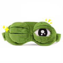 Frog 3D Eye Mask Cover for Restful Sleep