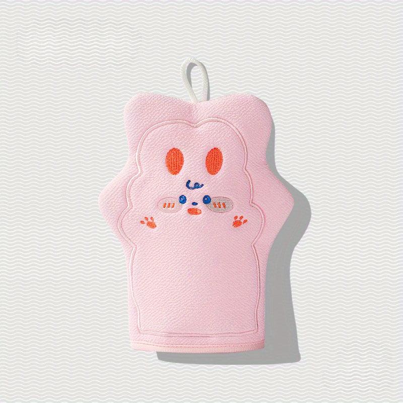 Cartoon Exfoliating Shower Gloves Mitt Washcloth Bath