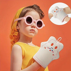 Cartoon Exfoliating Shower Gloves Mitt Washcloth Bath