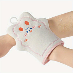 Cartoon Exfoliating Shower Gloves Mitt Washcloth Bath