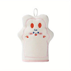 Cartoon Exfoliating Shower Gloves Mitt Washcloth Bath