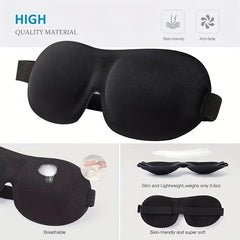 Natural Silk Eye Mask For Sleeping Fully Adjustable Strap