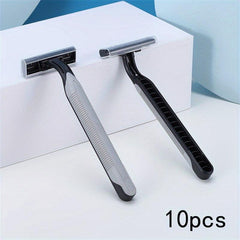 Disposable Stainless Steel Twin Blade Razors 10 Pcs