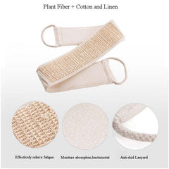 Exfoliating Back Strap Bath Shower Body Sponge Body Scrubber Brush