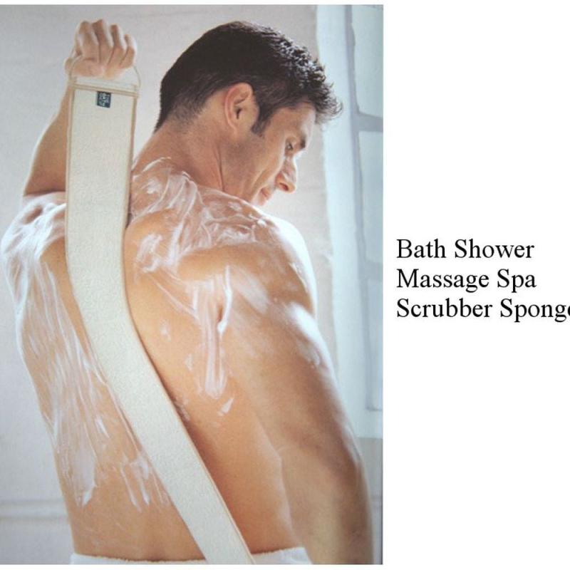 Exfoliating Back Strap Bath Shower Body Sponge Body Scrubber Brush