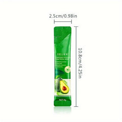 12pcs Avocado Facial Mask for Deep Cleansing Pores and Rejuvenation