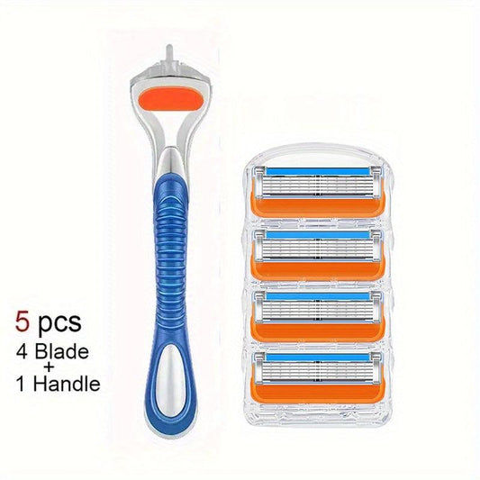 Sharp 5 Layer Razor Blades 16pcs Replacement Vintage Wet Shaving Safety Razor